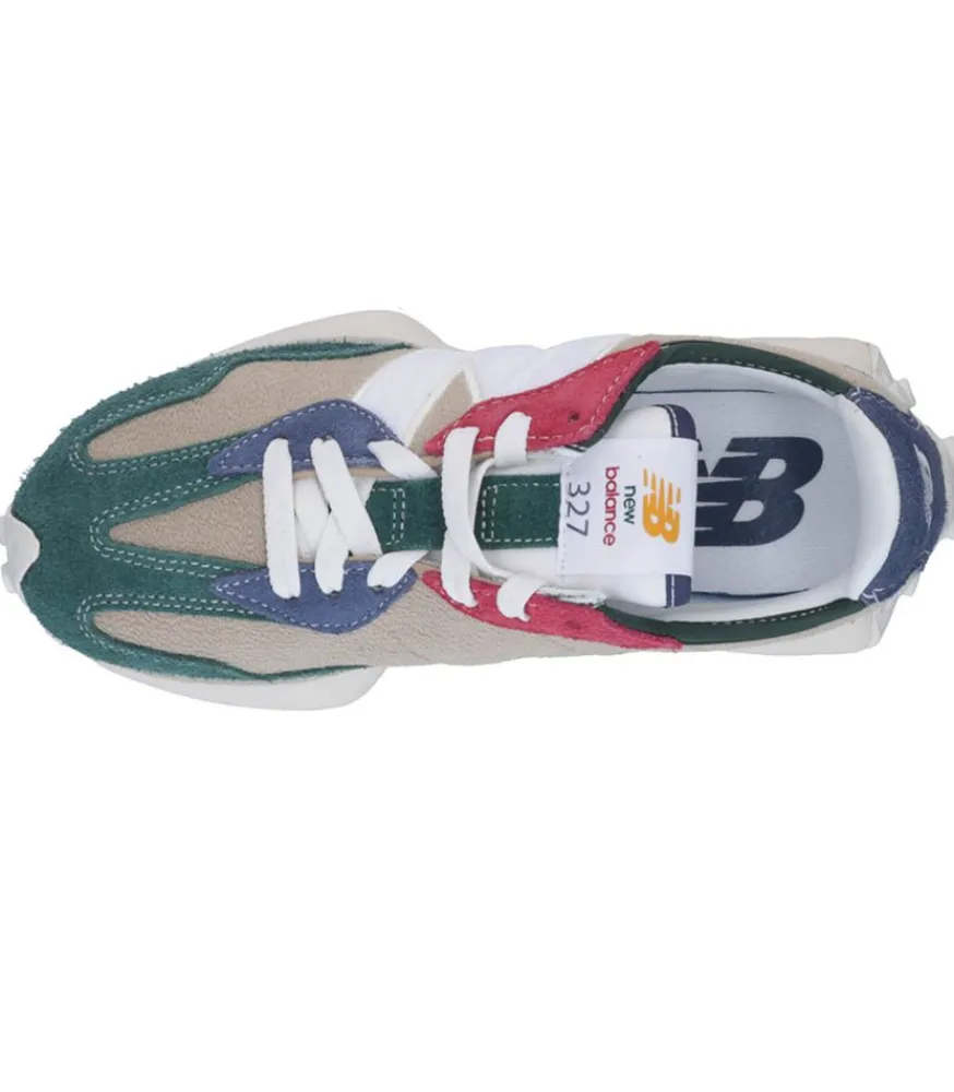 New Baskets 327 Golden Hour/Night Watch Green Femme Baskets