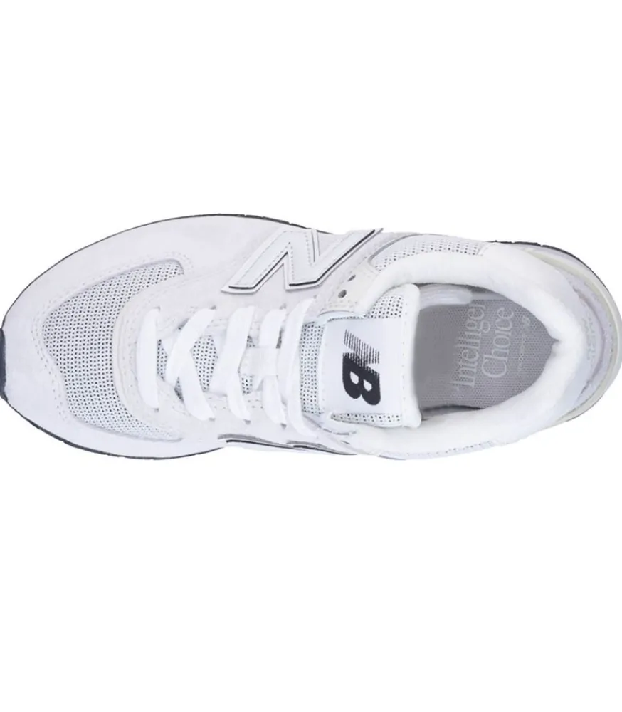 Online Baskets 574 Grey White Femme Baskets