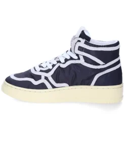 Clearance Baskets 01 Medalist Low Black Nylon Femme Baskets