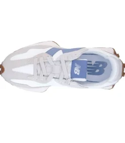 New Baskets 327 Moonbeam Et Mercury Blue Femme Baskets