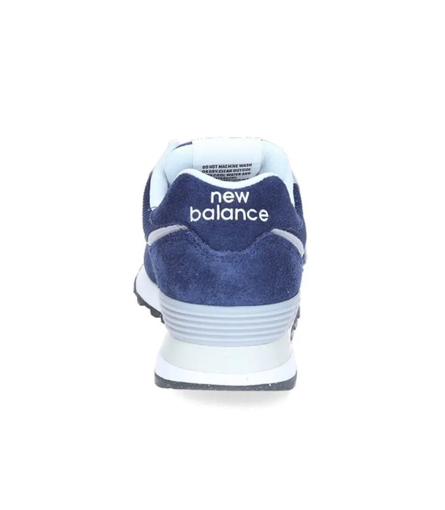 Clearance Baskets 574 Navy Off White Femme Baskets