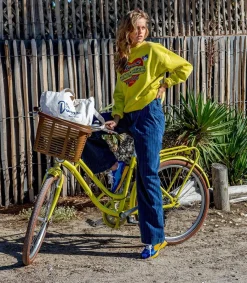 Best Baskets 327 Warped Essentials Marine Blue Femme Baskets