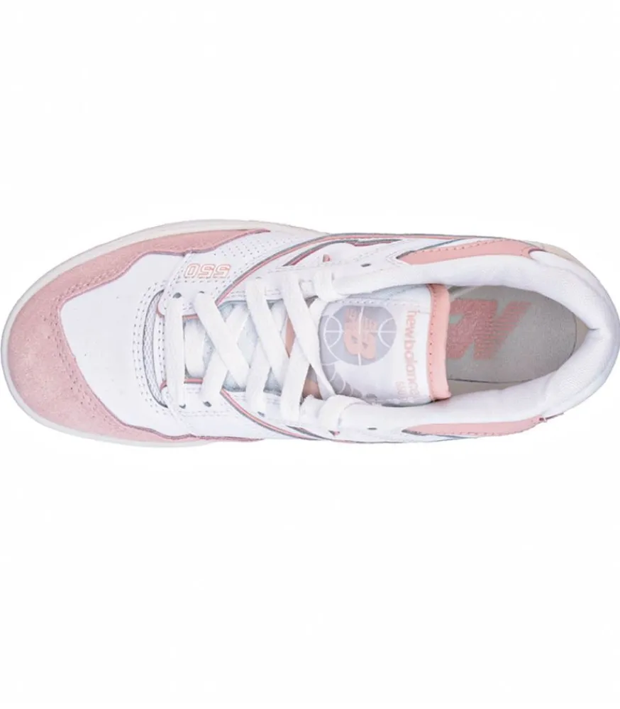 Online Baskets 550 White Pink Sand Femme Baskets