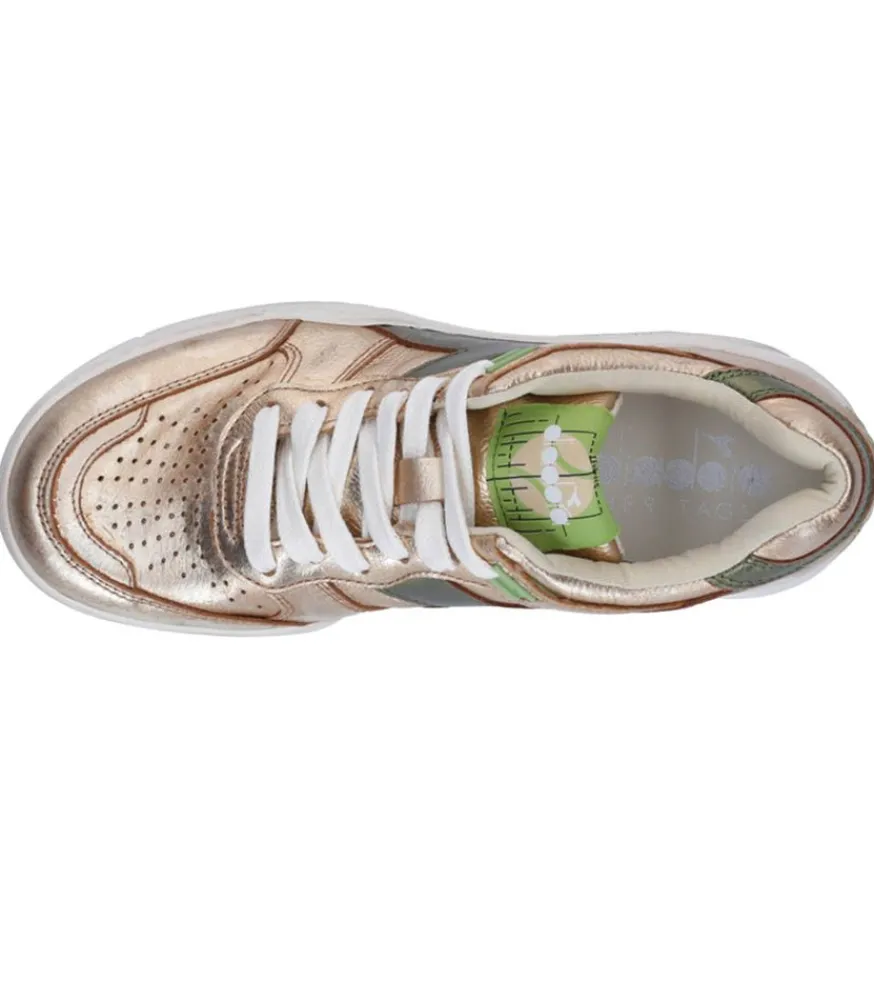 Clearance Baskets B.560 Metallic Wn Femme Baskets