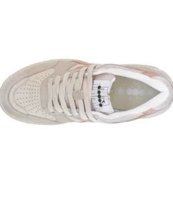 New Baskets B.560 Pigskin Used Crete Gris Femme Baskets