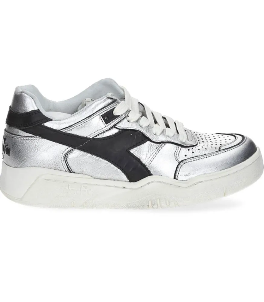 New Baskets B.560 Silver Used Wn Femme Baskets