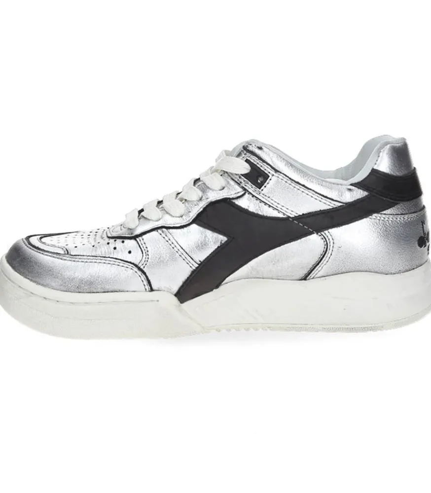 New Baskets B.560 Silver Used Wn Femme Baskets