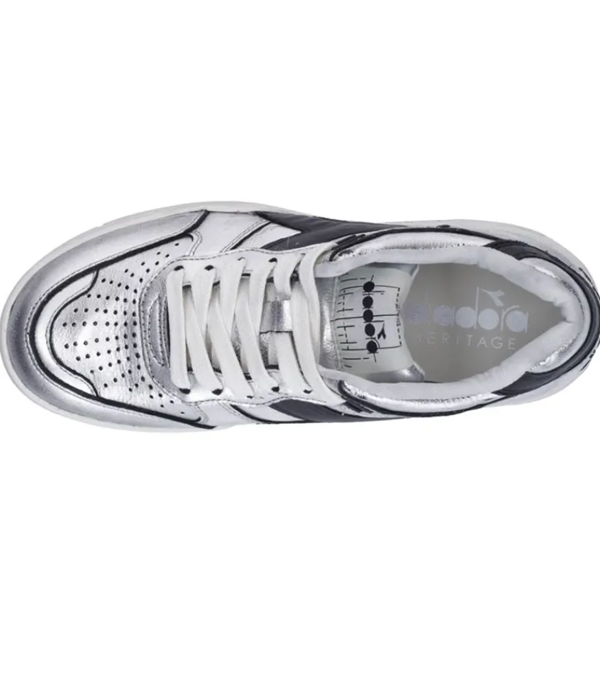 New Baskets B.560 Silver Used Wn Femme Baskets