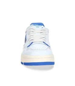 Discount Baskets Clc Blanc Et Bleu Femme Baskets