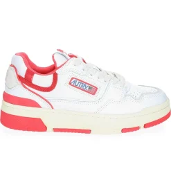 Sale Baskets Clc Blanc Et Rouge Femme Baskets