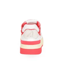 Sale Baskets Clc Blanc Et Rouge Femme Baskets