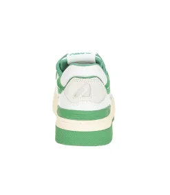 Hot Baskets Clc Blanc Et Vert Femme Baskets
