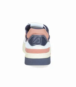 Sale Baskets Clc Blanc, Rose Et Bleu Femme Baskets