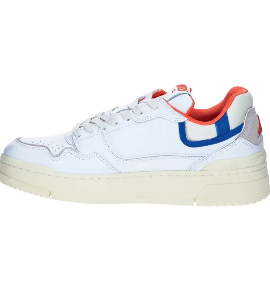 Baskets Homme Clc Blanc Orange Et Bleu Homme Baskets