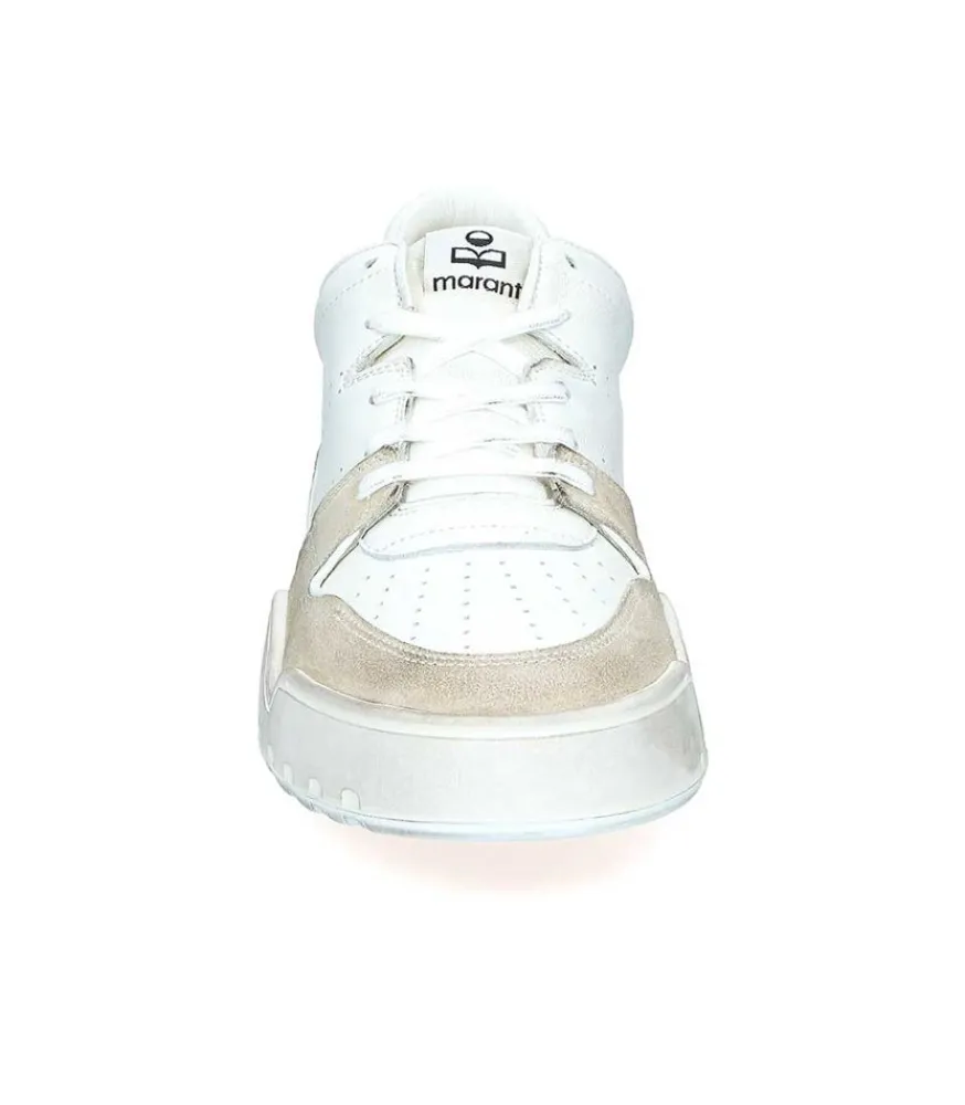 Discount Baskets Homme Emreeh White/Suede Homme Baskets