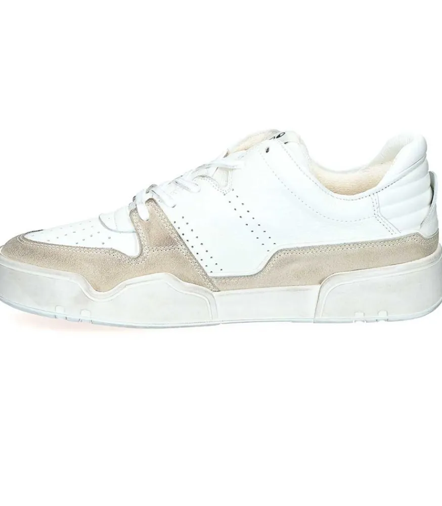 Discount Baskets Homme Emreeh White/Suede Homme Baskets