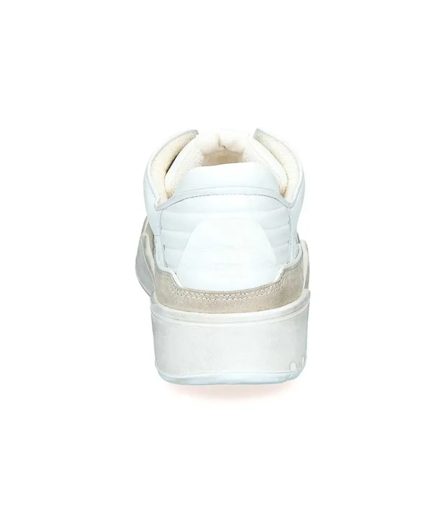 Discount Baskets Homme Emreeh White/Suede Homme Baskets