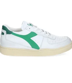 Best Baskets Homme Mi Low Used Bianco/Verde Verdeggiante Homme Baskets