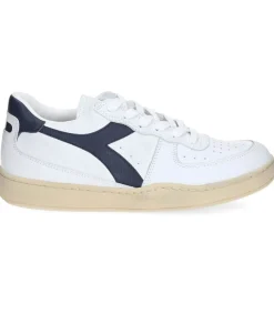 Discount Baskets Homme Mi Low Used Blanc/Bleu Nuits Homme Baskets