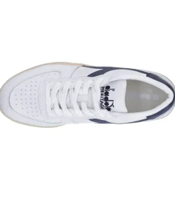 Discount Baskets Homme Mi Low Used Blanc/Bleu Nuits Homme Baskets