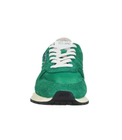 Baskets Homme Reelwind Nylon Et Daim Vert Homme Baskets
