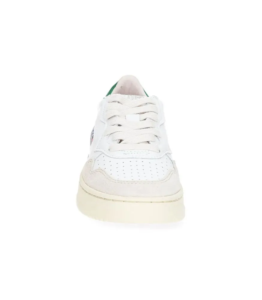 Baskets Medalist Low Leather Suede White/Amazon Femme Baskets