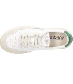 Baskets Medalist Low Leather Suede White/Amazon Femme Baskets