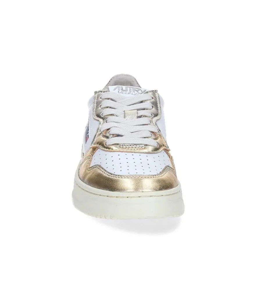 Clearance Baskets Medalist Low White/Platinium Femme Baskets
