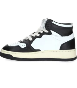 Baskets Medalist Mid Blanc Et Noir Femme Baskets