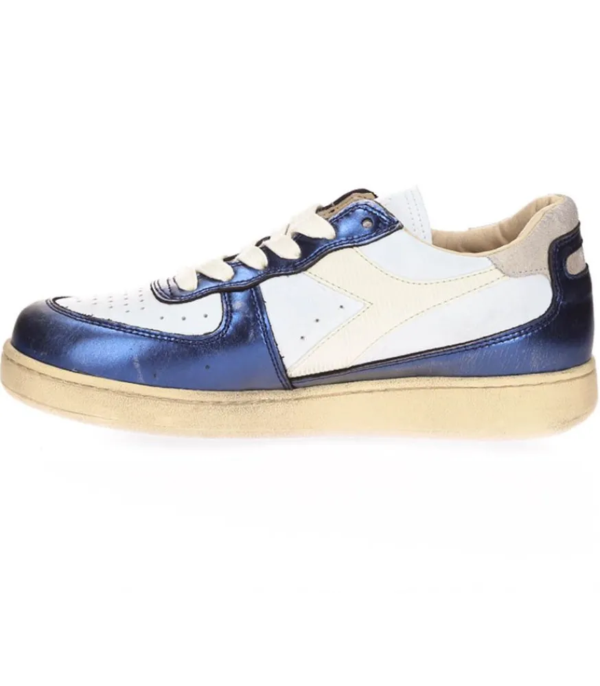 Best Baskets Mi Low Metallic Dirty Femme Baskets