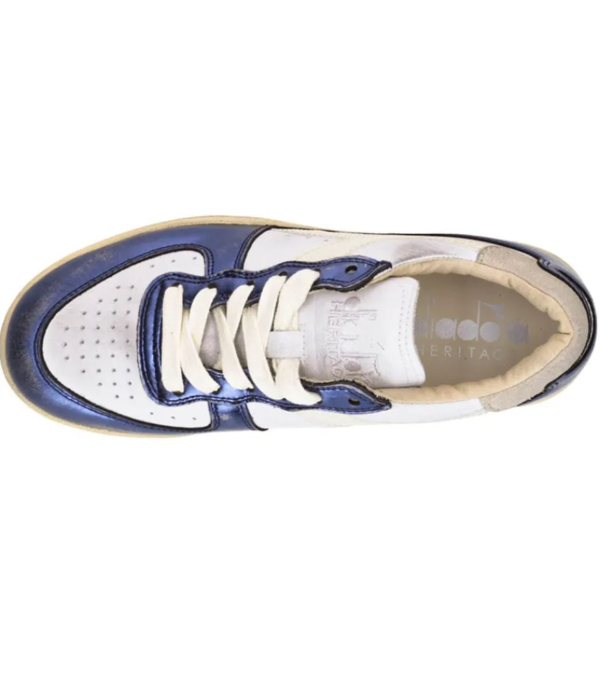 Best Baskets Mi Low Metallic Dirty Femme Baskets