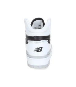 Clearance Baskets Montantes 650 Blanc Et Noir Femme Baskets