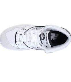 Clearance Baskets Montantes 650 Blanc Et Noir Femme Baskets