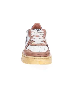 Baskets Super Vintage Low Blue Et Cafe Femme Baskets