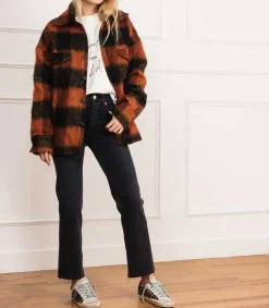 Sale Baskets Super-Star Cuir Horsy Leopard Femme Baskets