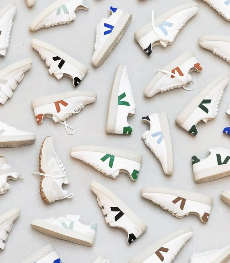 Clearance Baskets V-12 Leather White Pumpkin Femme Baskets