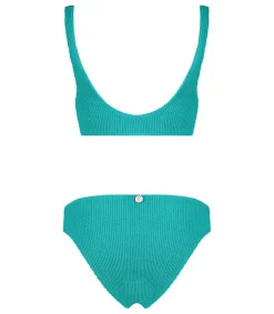 New Bikini Aqua Blue Moon Femme Maillots De Bain