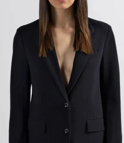 New Blazer Ambra Navy Blue Femme Manteaux & Vestes