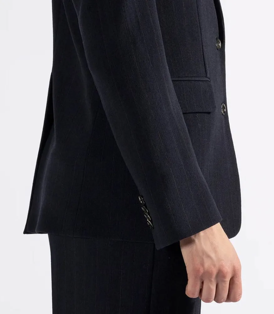 New Blazer Ambra Navy Blue Femme Manteaux & Vestes