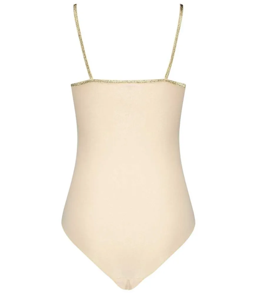 Hot Body Bretelles Blush Lurex Avec Pads Femme Lingerie