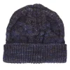 Hot Bonnet Ryamy En Maille Chinee Midnight Femme Chapeaux, Bonnets & Casquettes