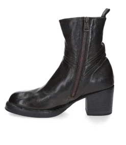 Hot Boots Avec Empiecements En Cuir Kaki Femme Boots & Bottines