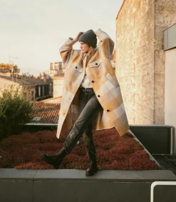 Hot Boots Chelsea Monastero En Cuir Kaki Femme Boots & Bottines