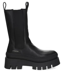 Boots Chelsea Vitello Black Femme Boots & Bottines