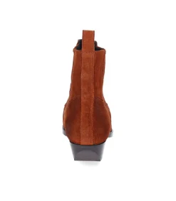 Clearance Boots En Cuir Suede Rose Seter Femme Boots & Bottines