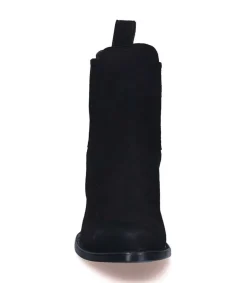 Boots Estudio Suede Noir Femme Boots & Bottines