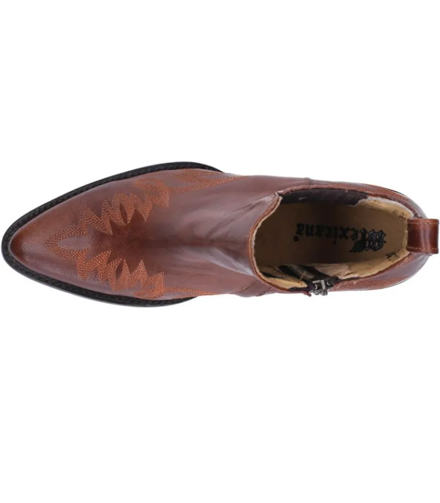 Clearance Boots Eulalia Nut Brown Femme Boots & Bottines