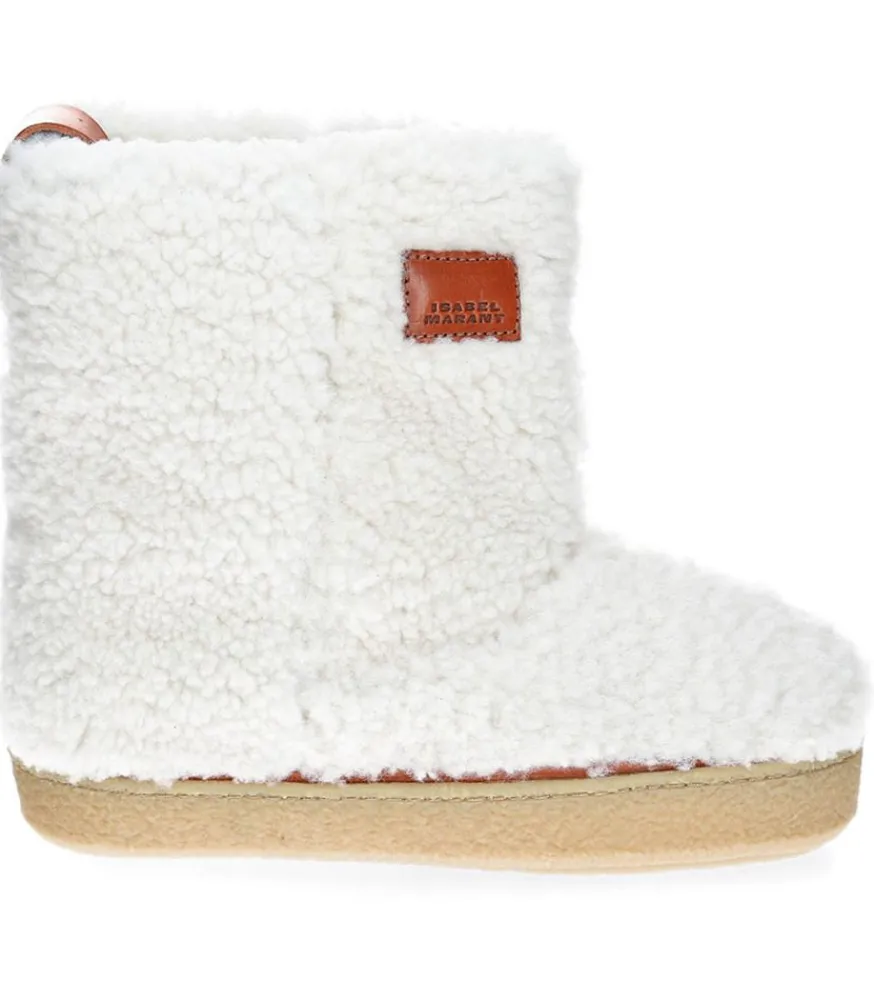 Outlet Boots Frieze Ecru Femme Boots & Bottines