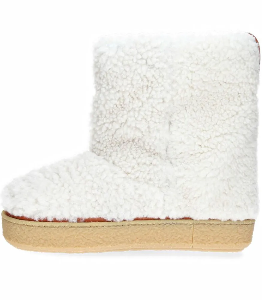 Outlet Boots Frieze Ecru Femme Boots & Bottines