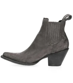 Outlet Boots Gaucho Long Stitch Grey X Jane De Boy Femme Boots & Bottines